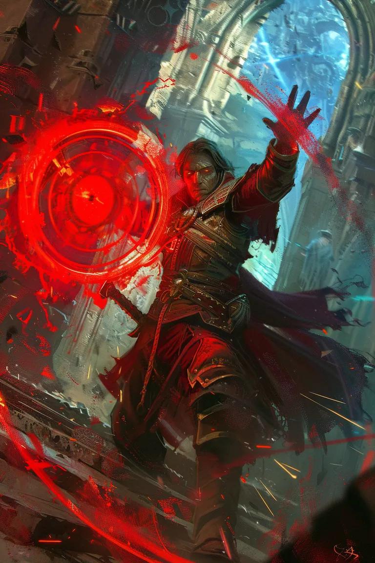 Inferno of the Crimson Warlock